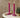 Bonbon candle holder, Pink (Set of 2)